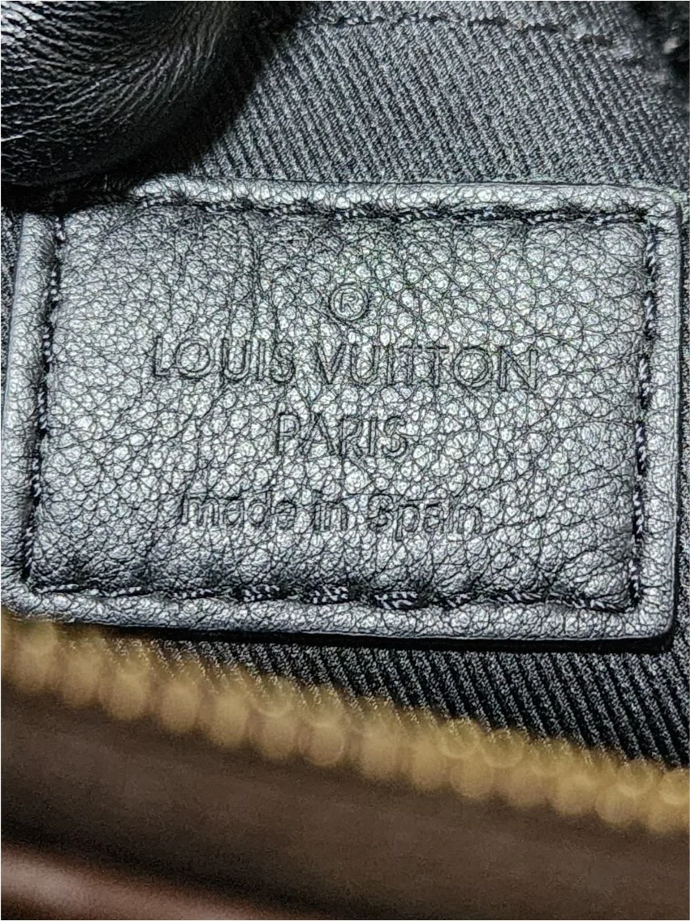LOUIS VUITTON Monogram Palm Springs Mini Backpack Brown